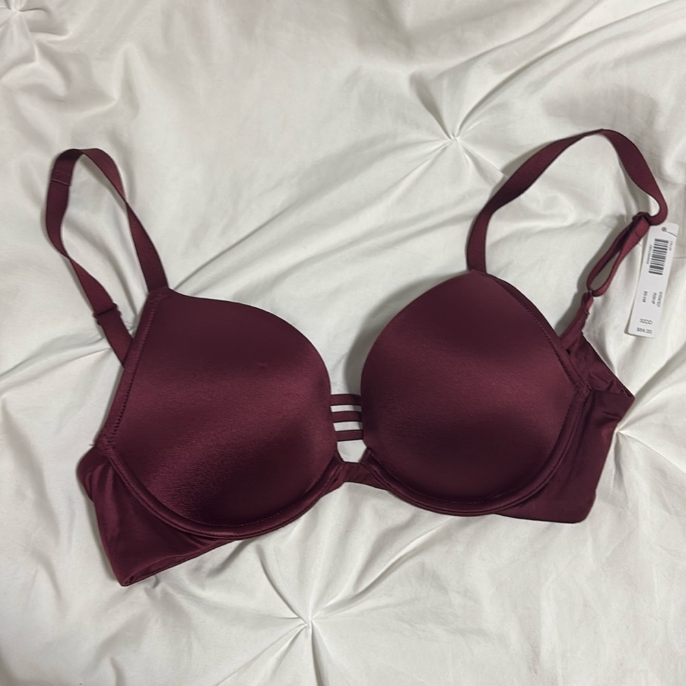 Soma Bra: NWT; 32DD: Push up; Cabernet